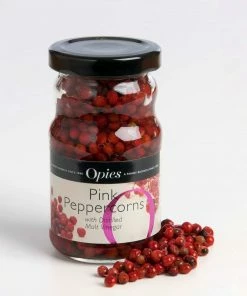 Opies Ingredients Pink Peppercorns With Malt Vinegar 105g
