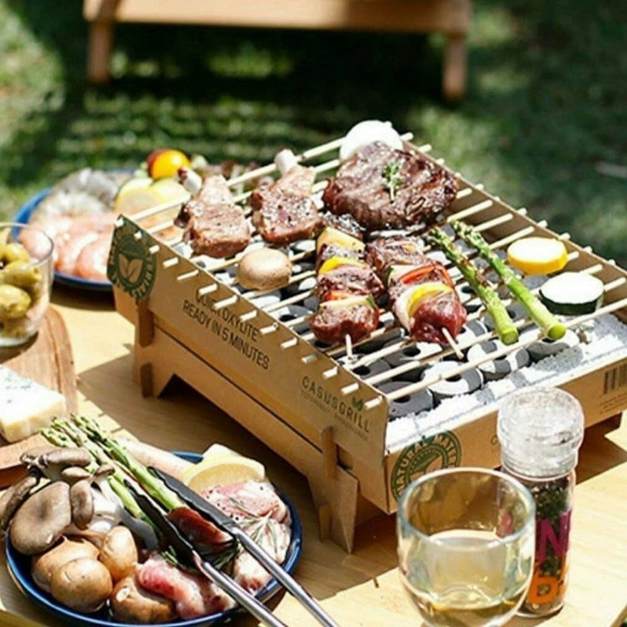 Casus Grills Cookware CasusGrill Disposable Eco BBQ 8 Casus Grills Cookware CasusGrill Disposable Eco BBQ