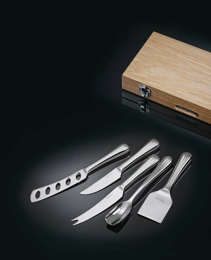Robert Welch Radford Gourmet Cheese Knife Set In Oak Box Kitchen Knives 6 Robert Welch Radford Gourmet Cheese Knife Set In Oak Box Kitchen Knives