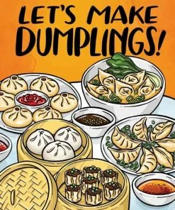 Random House Let's Make Dumplings! By Hugh Amano & Sarah Becan Cookbooks