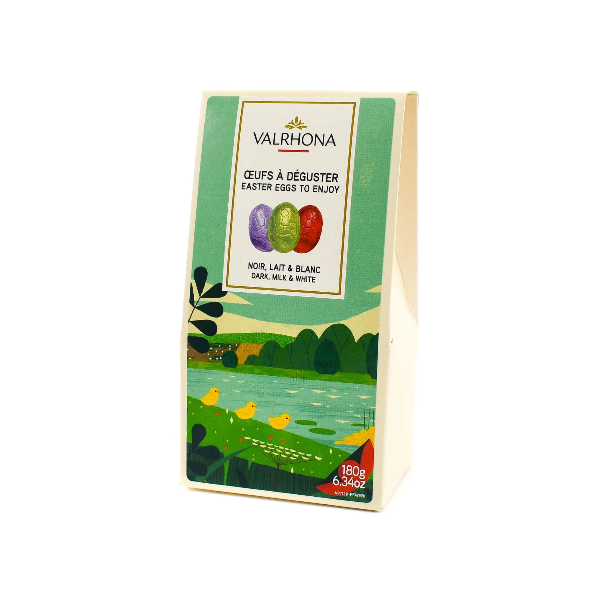 Ingredients Valrhona Assorted Easter Eggs 180g 4 Ingredients Valrhona Assorted Easter Eggs 180g