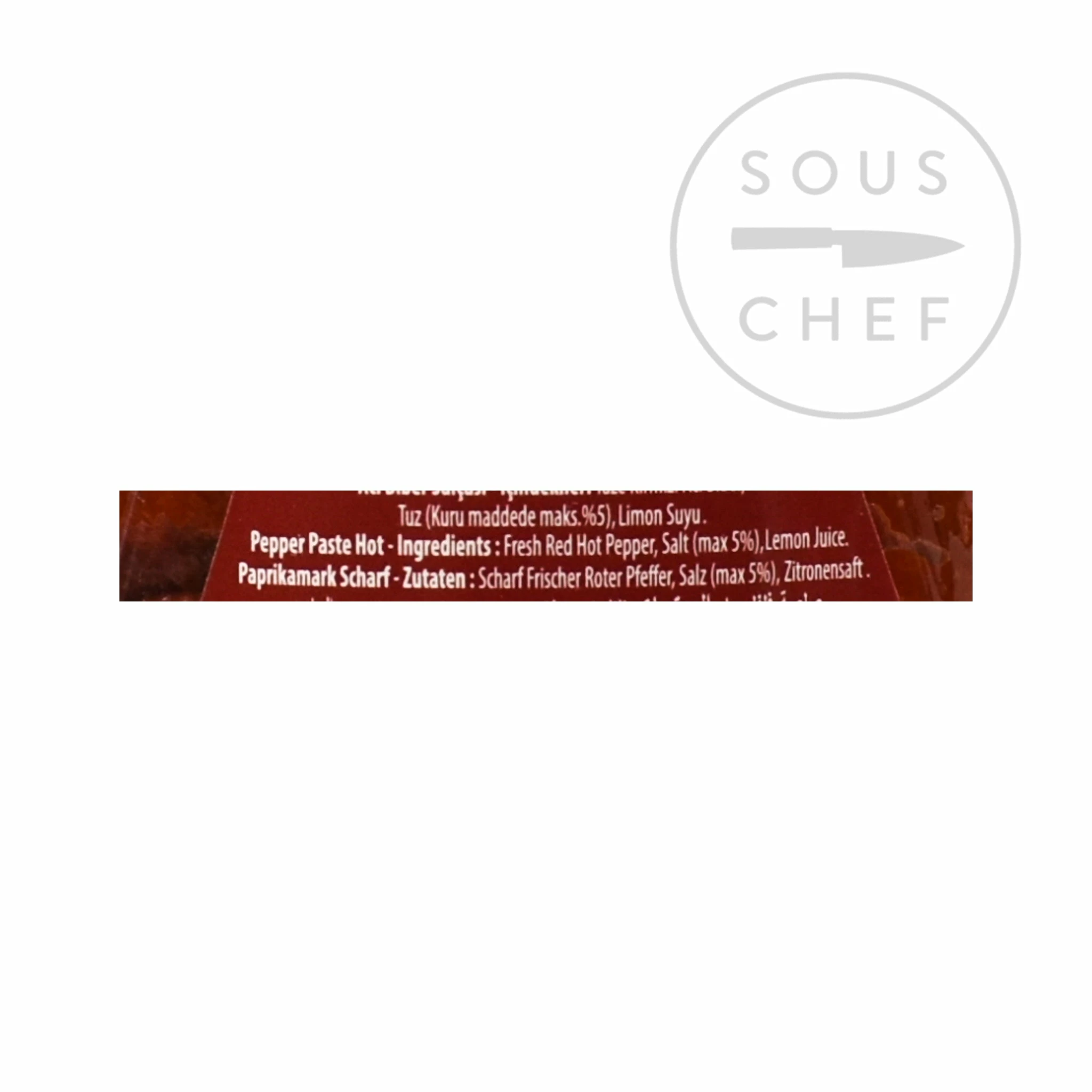 Burcu Turkish Hot Pepper Paste - Biber Salcasi 600g 6 Burcu Turkish Hot Pepper Paste - Biber Salcasi 600g