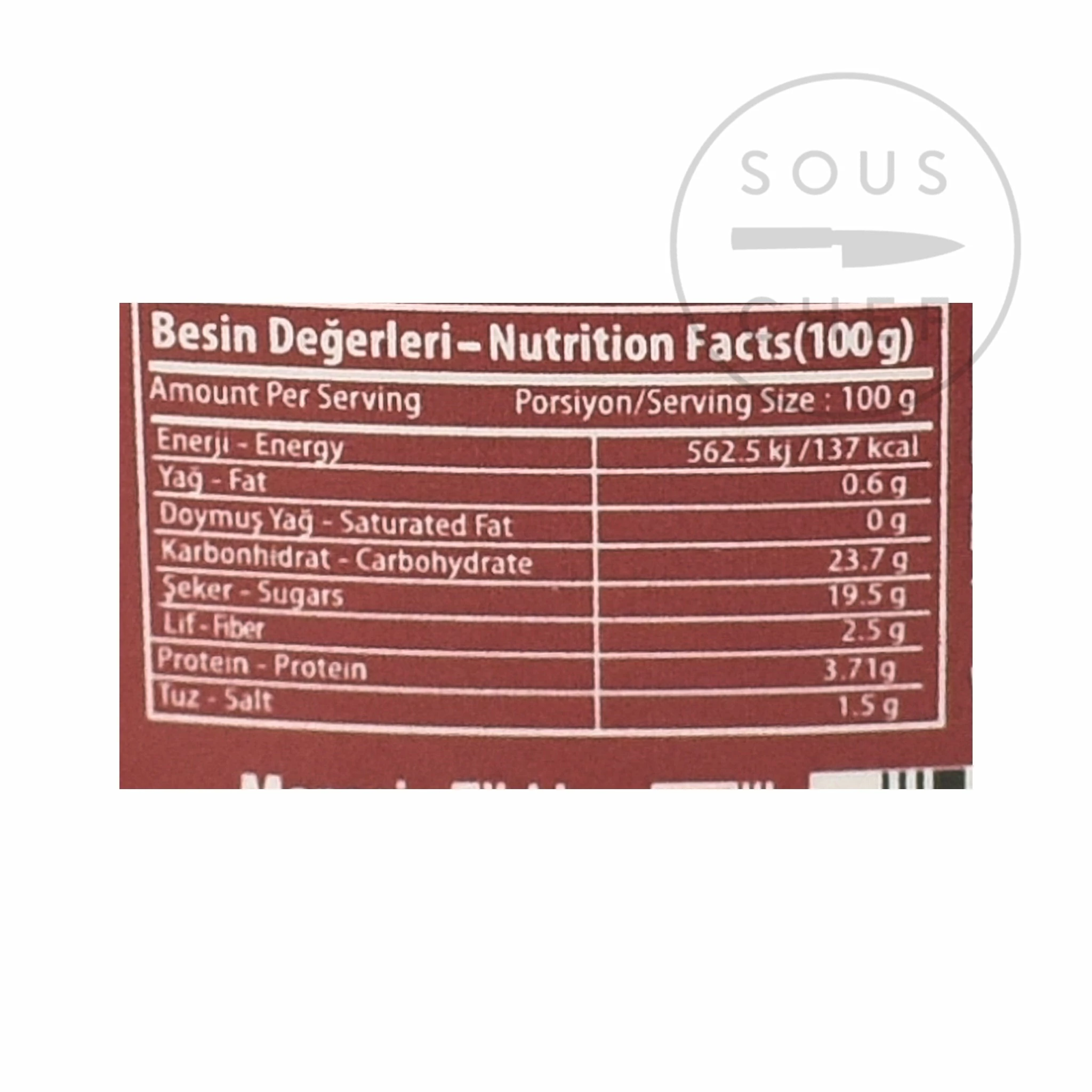 Burcu Turkish Hot Pepper Paste - Biber Salcasi 600g 7 Burcu Turkish Hot Pepper Paste - Biber Salcasi 600g