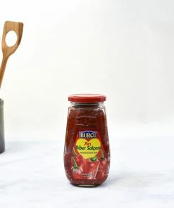 Burcu Turkish Hot Pepper Paste - Biber Salcasi 600g