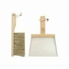Andree Jardin Natural Fibre & Beech Hand Brush & Dustpan - White