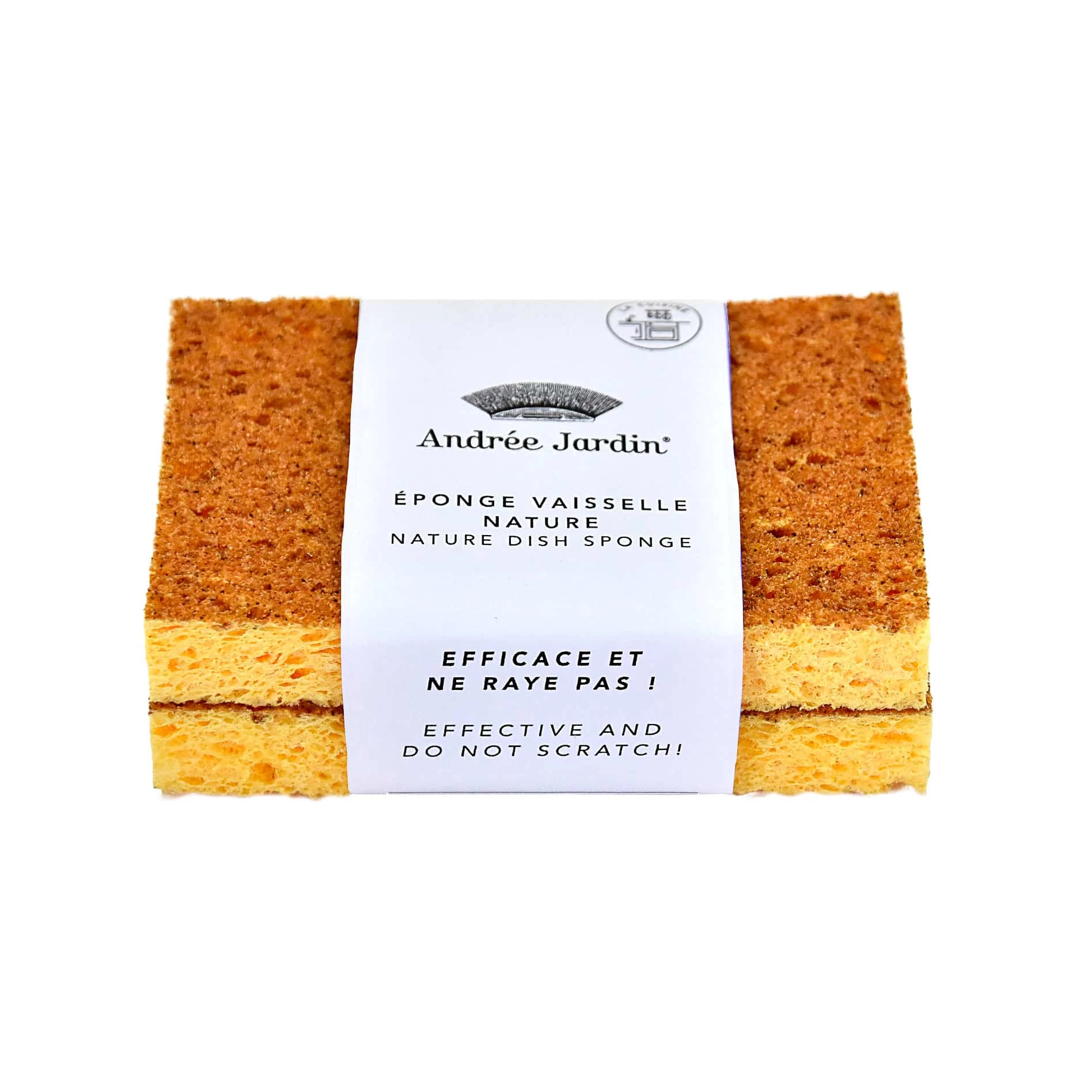 Andree Jardin Natural Dishwashing Sponge X 2 3 Andree Jardin Natural Dishwashing Sponge X 2