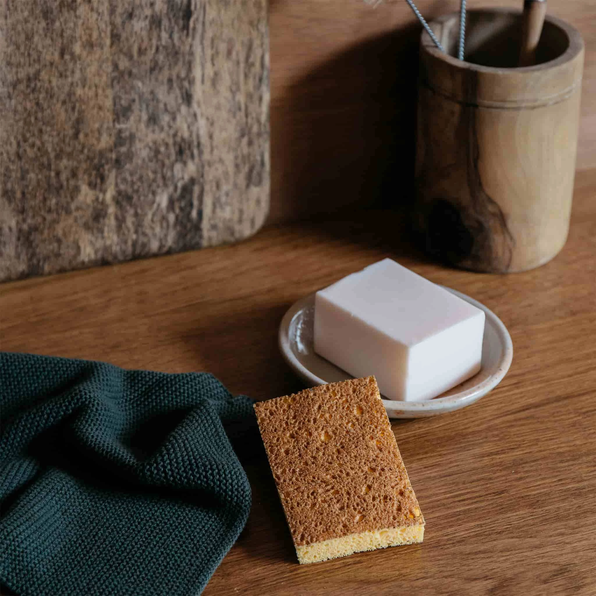 Andree Jardin Natural Dishwashing Sponge X 2 4 Andree Jardin Natural Dishwashing Sponge X 2