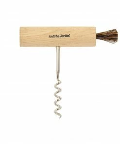 Cookware Andree Jardin Oak Corkscrew With Horsehair Brush