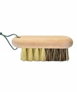 Andree Jardin Vegetable Fibre Beechwood Hard & Soft Bristle Veg Brush