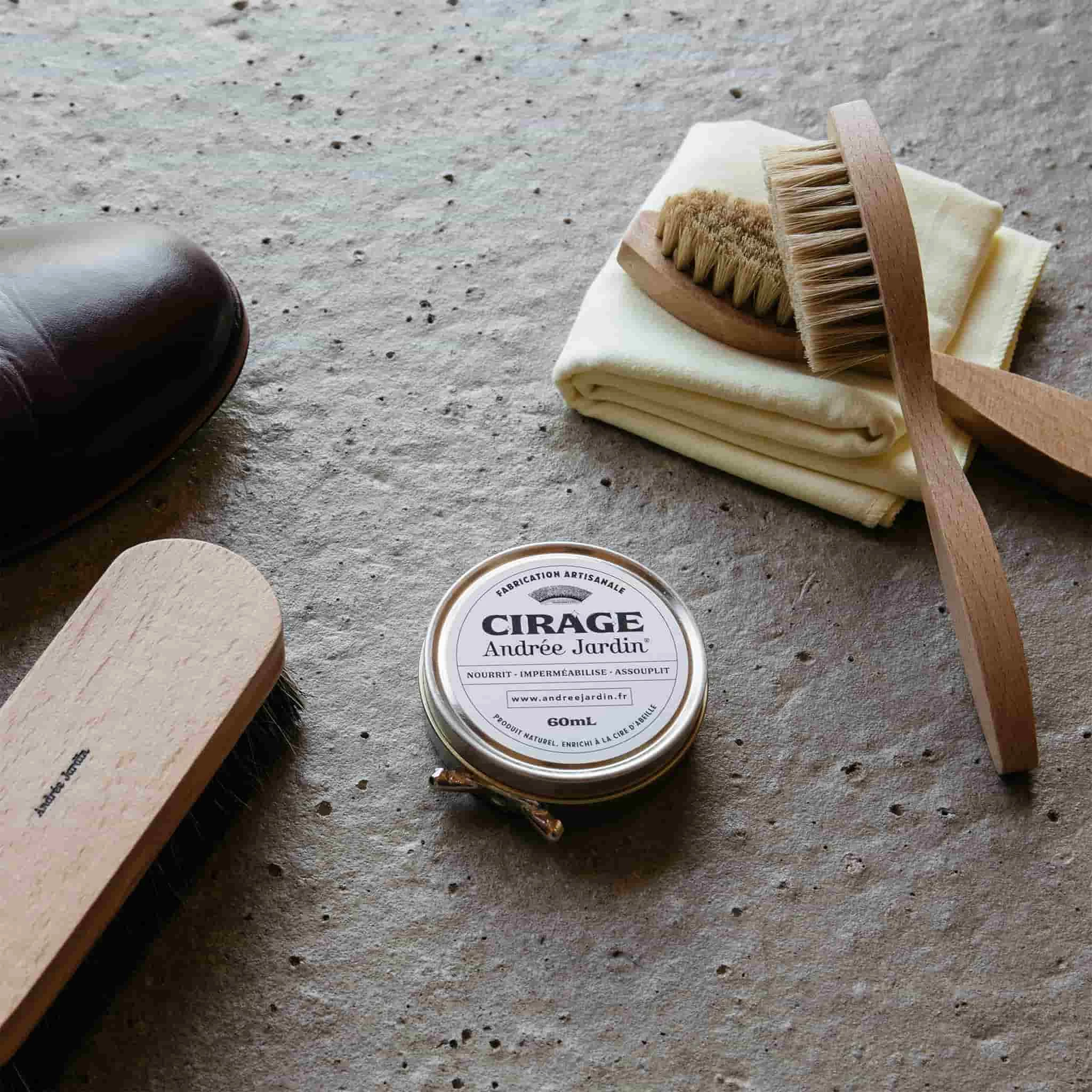 Household & Cleaning Andree Jardin Shoe-Care Kit 4 Household & Cleaning Andree Jardin Shoe-Care Kit