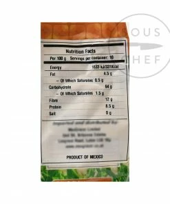 Naturelo White Masa Harina 1kg Ingredients 8 Naturelo White Masa Harina 1kg Ingredients