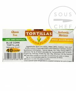 Guanajuato Blue Corn Tortilla