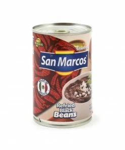 San Marcos Frijoles Refritos Negros - Refried Beans 430g Ingredients