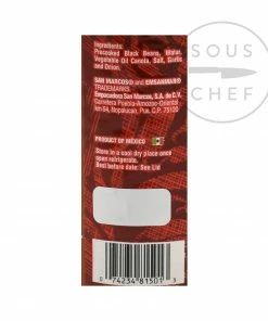San Marcos Frijoles Refritos Negros - Refried Beans 430g Ingredients 7 San Marcos Frijoles Refritos Negros - Refried Beans 430g Ingredients