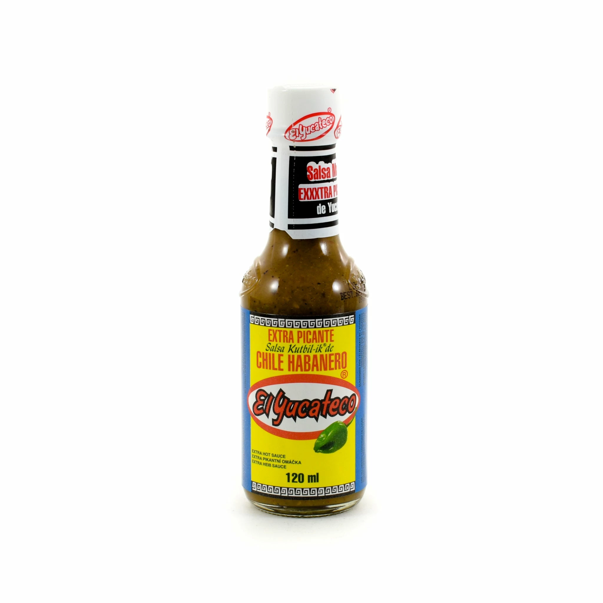 El Yucateco Habanero Kutbil-Ik Frasco Hot Sauce 120ml Ingredients 3 El Yucateco Habanero Kutbil-Ik Frasco Hot Sauce 120ml Ingredients