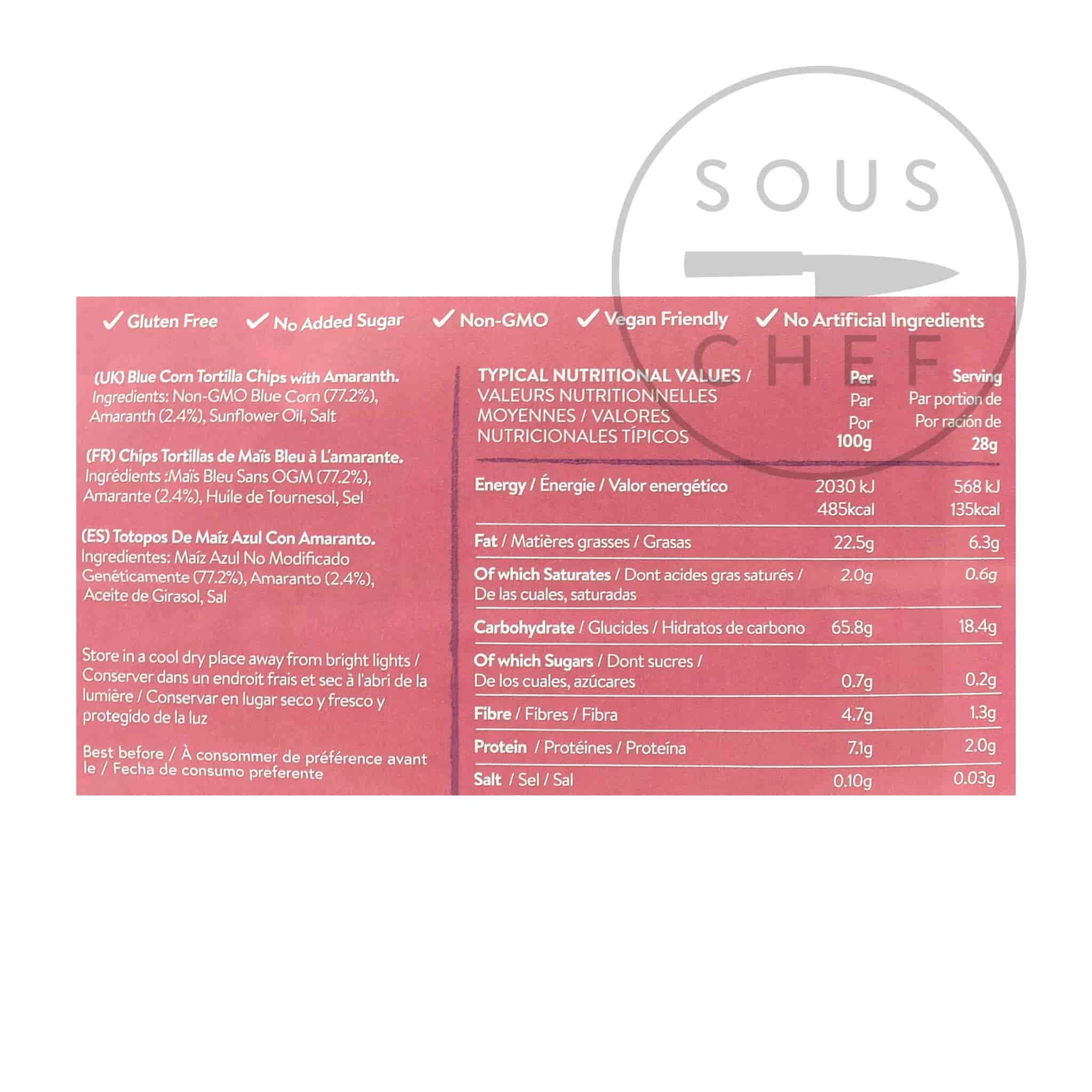 Blanco Niño Blue Corn Tortilla With Ancient Grain 170g Ingredients 4 Blanco Niño Blue Corn Tortilla With Ancient Grain 170g Ingredients