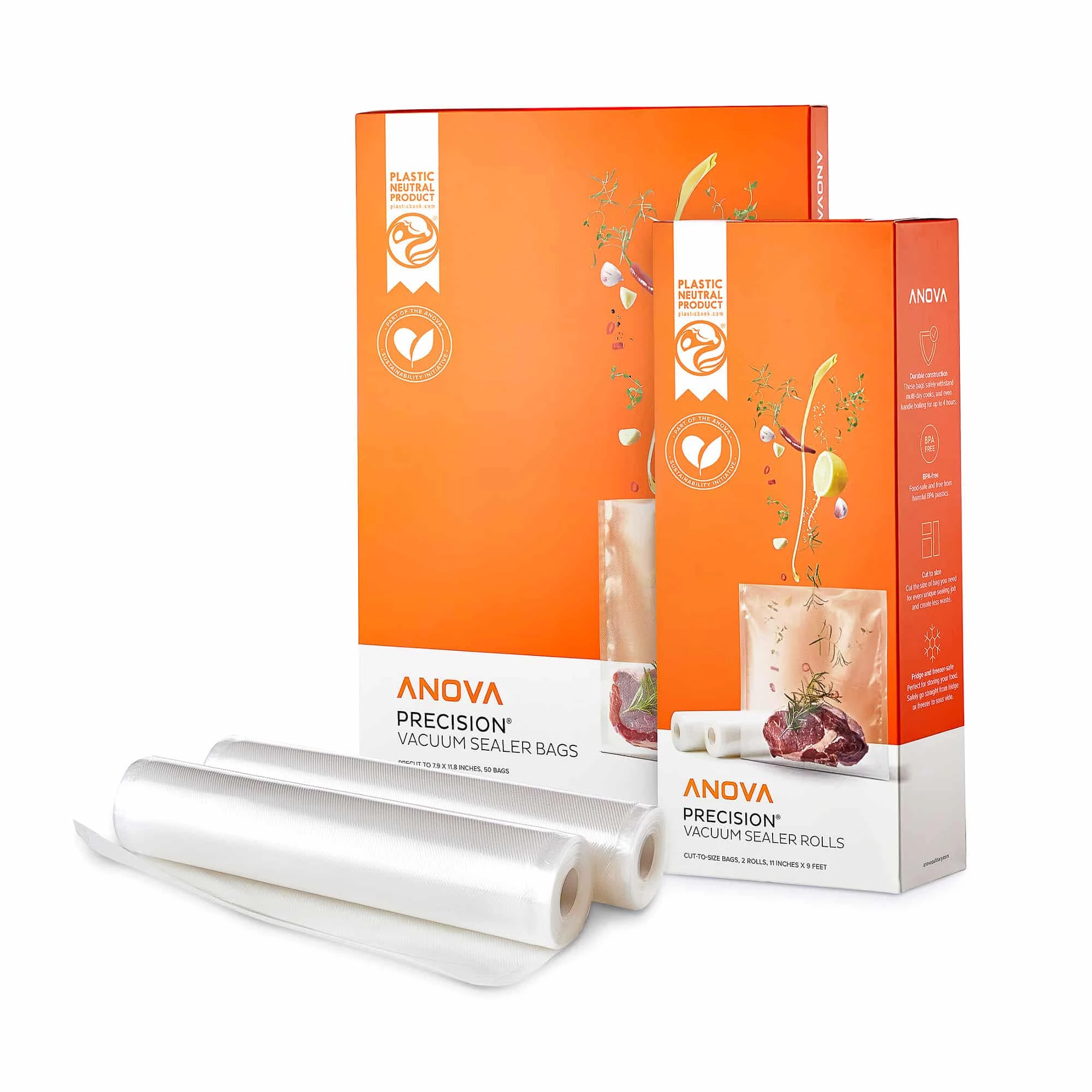 Anova Sous-Vide Eco-Friendly Vacuum Bag Rolls 6 Anova Sous-Vide Eco-Friendly Vacuum Bag Rolls