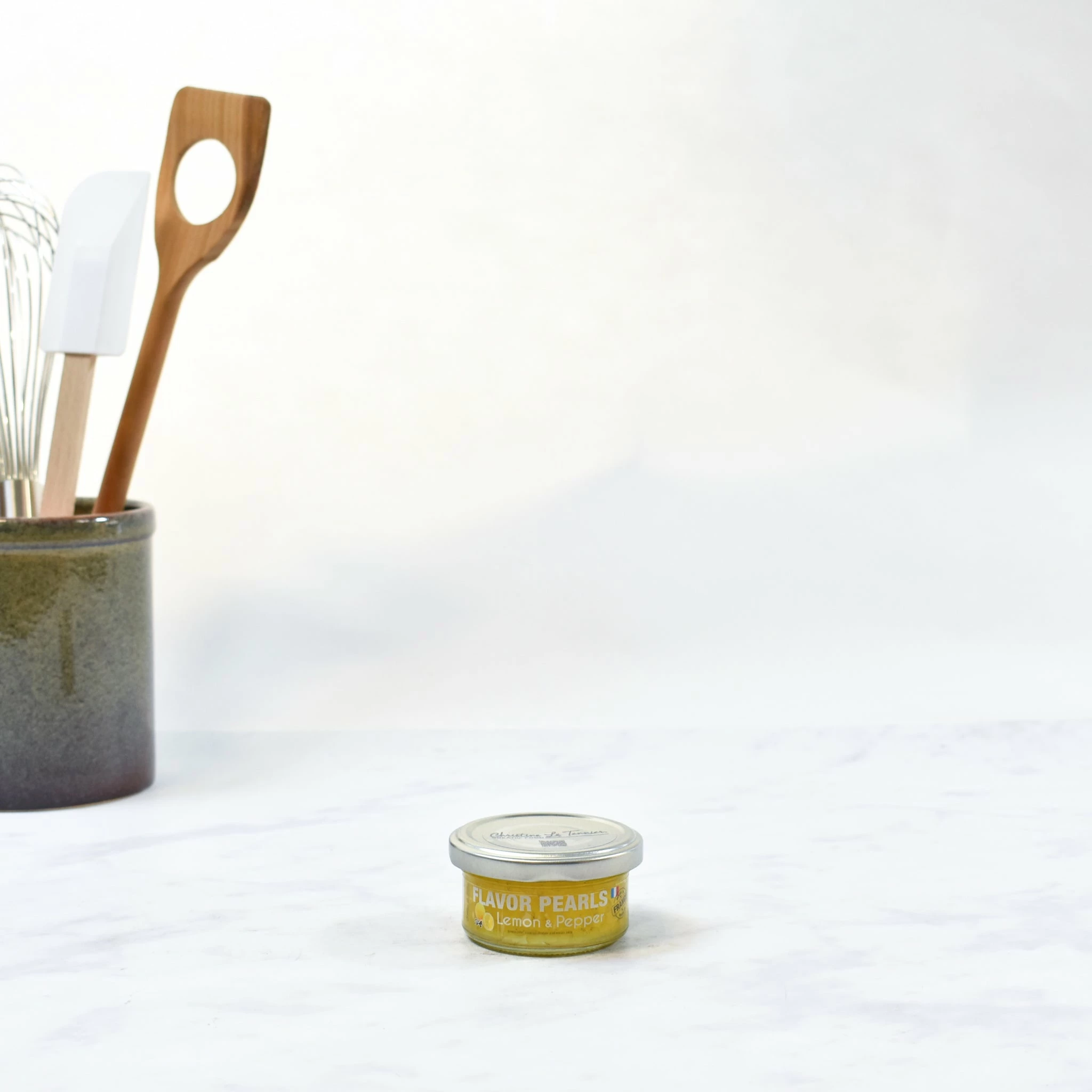 Christine Le Tennier Lemon & Pepper Flavour Pearls Ingredients 8 Christine Le Tennier Lemon & Pepper Flavour Pearls Ingredients