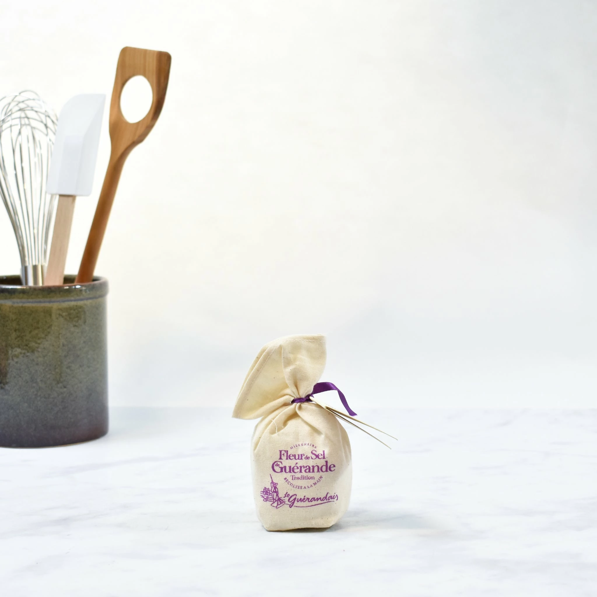 Nicolas Alziari Fleur De Sel De Guerande In Cloth Bag 125g 4 Nicolas Alziari Fleur De Sel De Guerande In Cloth Bag 125g