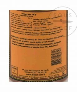 Nicolas Alziari Alziari Lavender Vinegar 200ml Ingredients 7 Nicolas Alziari Alziari Lavender Vinegar 200ml Ingredients