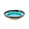 Kiji Stoneware & Ceramics Turquoise Large Round Dish 21.5cm Dia X 4cm High 2 Kiji Stoneware & Ceramics Turquoise Large Round Dish 21.5cm Dia X 4cm High