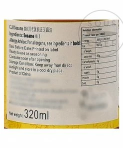 HS Pure Sesame Oil 320ml 7 HS Pure Sesame Oil 320ml