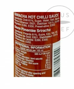 Ingredients Flying Goose Sriracha 15 Ingredients Flying Goose Sriracha