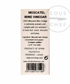 Unio Moscatel Vinegar 500ml
