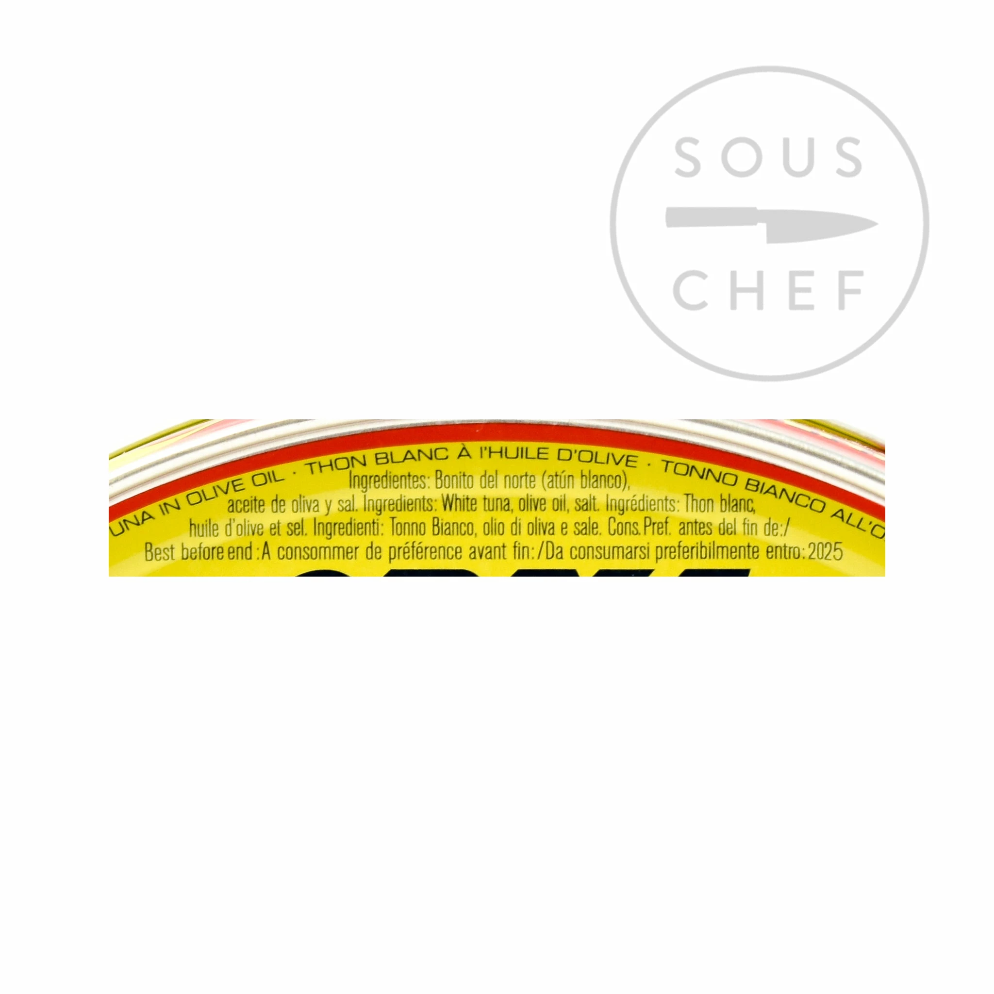 Ingredients Ortiz Bonito Tuna 115g 7 Ingredients Ortiz Bonito Tuna 115g