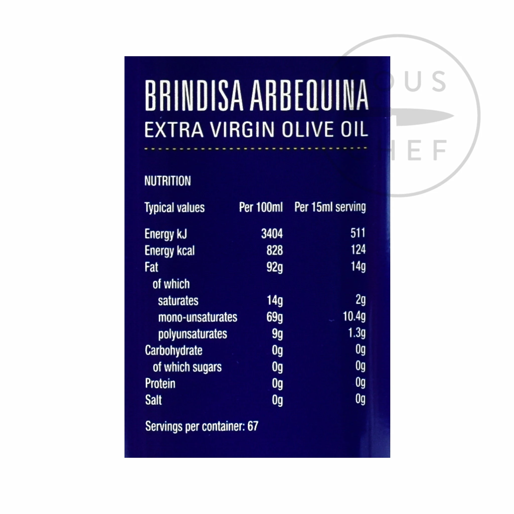 Brindisa Arbequina Extra Virgin Olive Oil 1l Ingredients 5 Brindisa Arbequina Extra Virgin Olive Oil 1l Ingredients