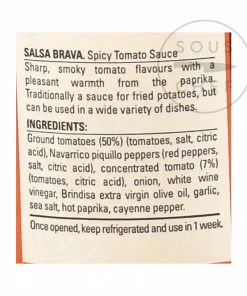 Brindisa Salsa Brava, Spicy Tomato Sauce 315g Ingredients
