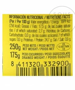 Ortiz Atun Claro Fillet In Olive Oil 250g Ingredients