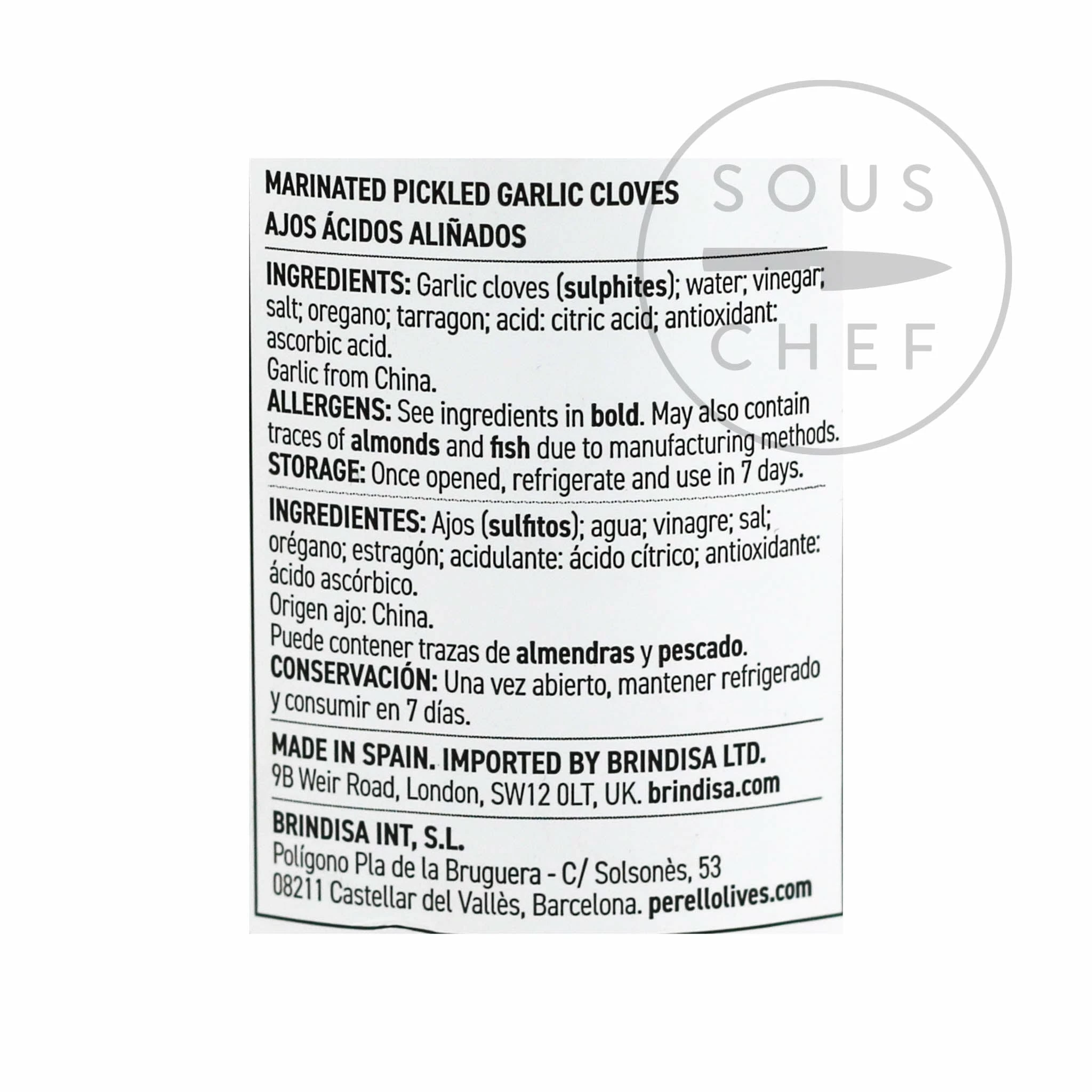 Savoury Snacks & Crackers Perello Pickled Garlic 235g 4 Savoury Snacks & Crackers Perello Pickled Garlic 235g