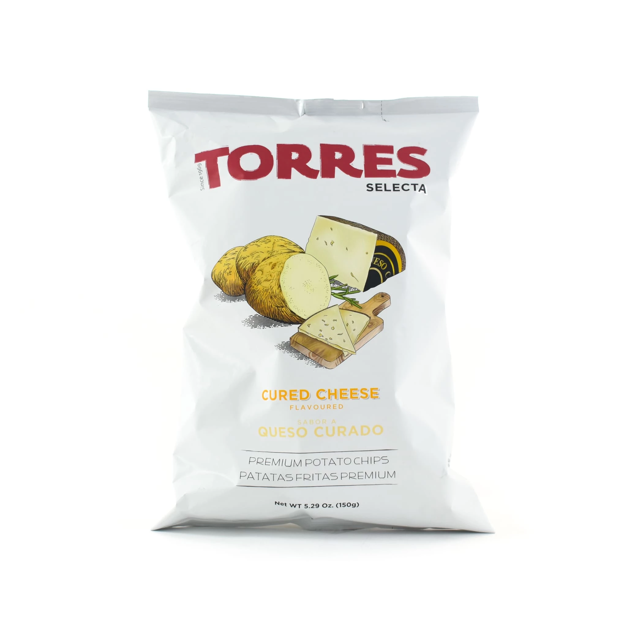 Torres Cured Cheese Crisps 150g 3 Torres Cured Cheese Crisps 150g