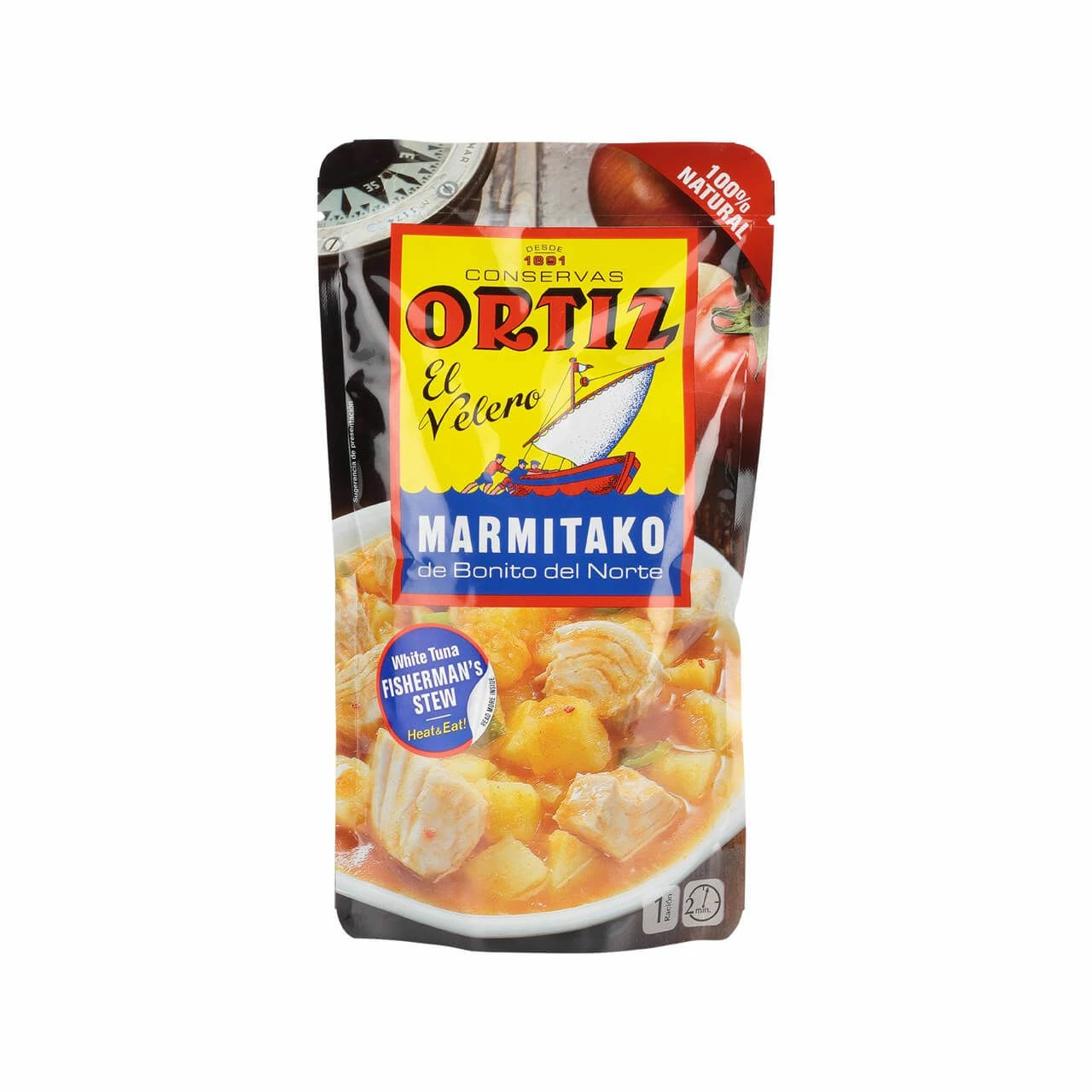 Ortiz Marmitako Tuna Fisherman's Stew 300g Pouch 3 Ortiz Marmitako Tuna Fisherman's Stew 300g Pouch
