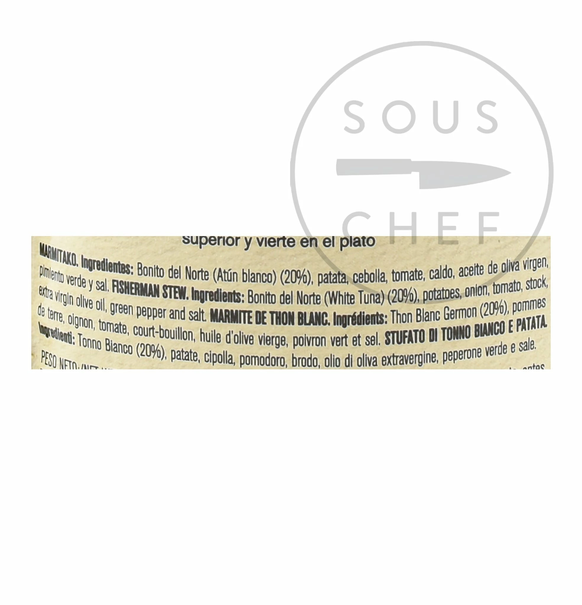 Ortiz Marmitako Tuna Fisherman's Stew 300g Pouch 4 Ortiz Marmitako Tuna Fisherman's Stew 300g Pouch