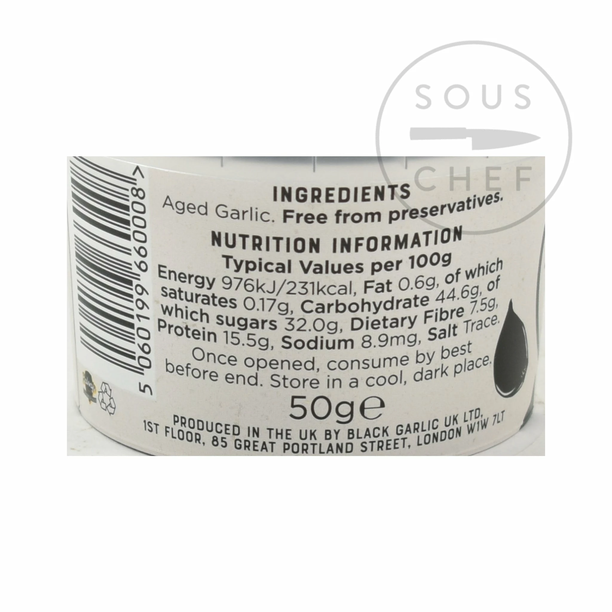 Balsajo Ingredients Black Garlic Cloves 50g 5 Balsajo Ingredients Black Garlic Cloves 50g