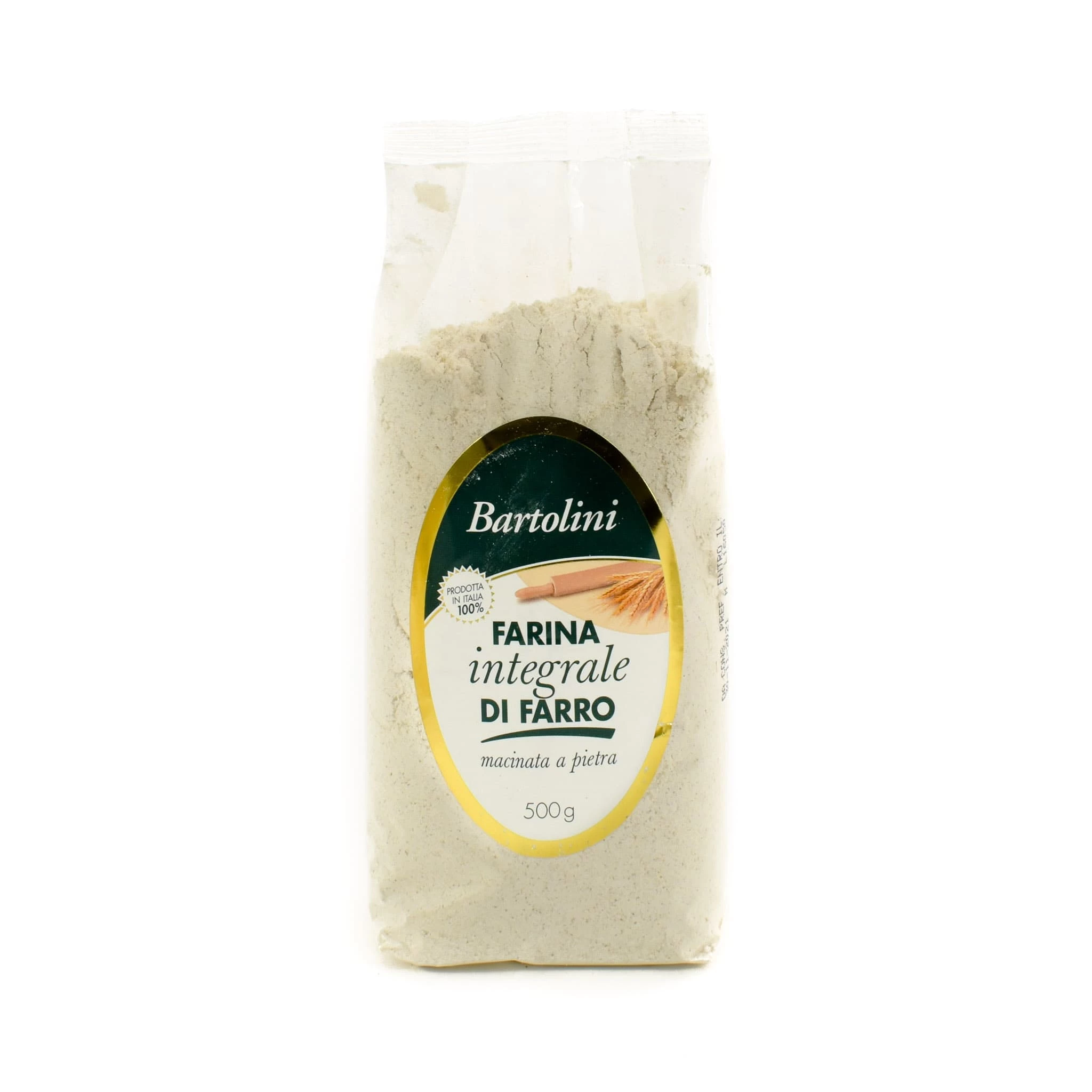 Bartolini Spelt (Farro) Flour 500g Ingredients 3 Bartolini Spelt (Farro) Flour 500g Ingredients