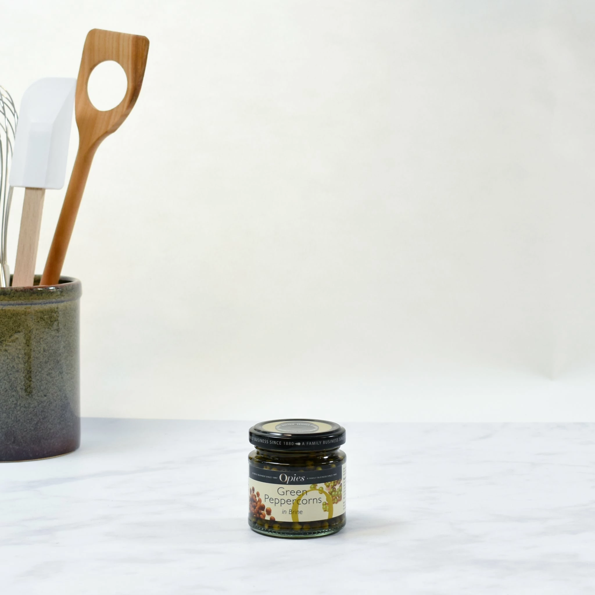 Opies Green Peppercorns In Brine 115g Ingredients 4 Opies Green Peppercorns In Brine 115g Ingredients