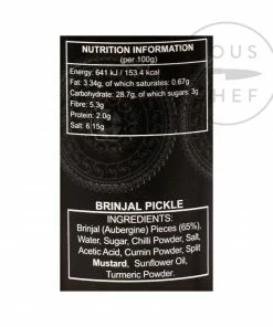 Ferns' Brinjal Pickle 380g 7 Ferns' Brinjal Pickle 380g