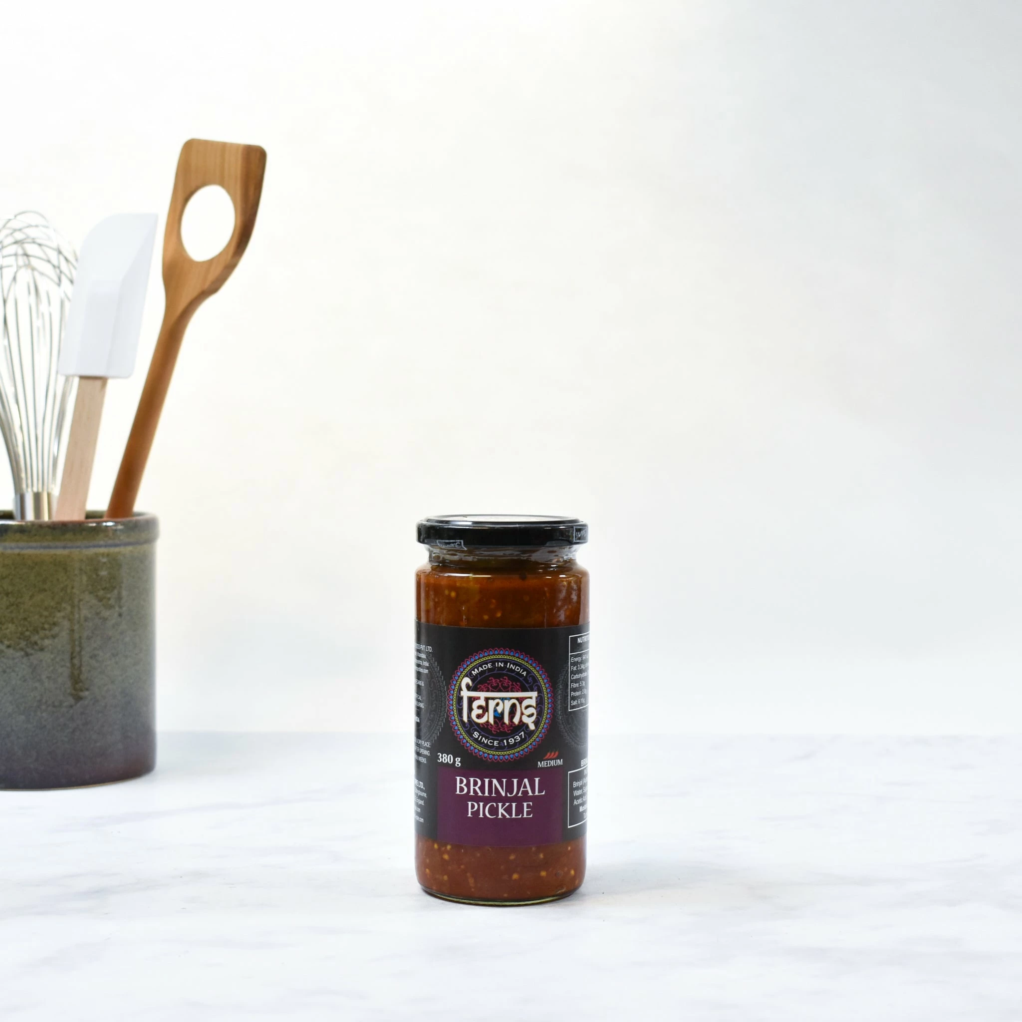 Ferns' Brinjal Pickle 380g 4 Ferns' Brinjal Pickle 380g