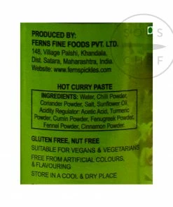 Ferns' Hot Curry Paste 380g 8 Ferns' Hot Curry Paste 380g