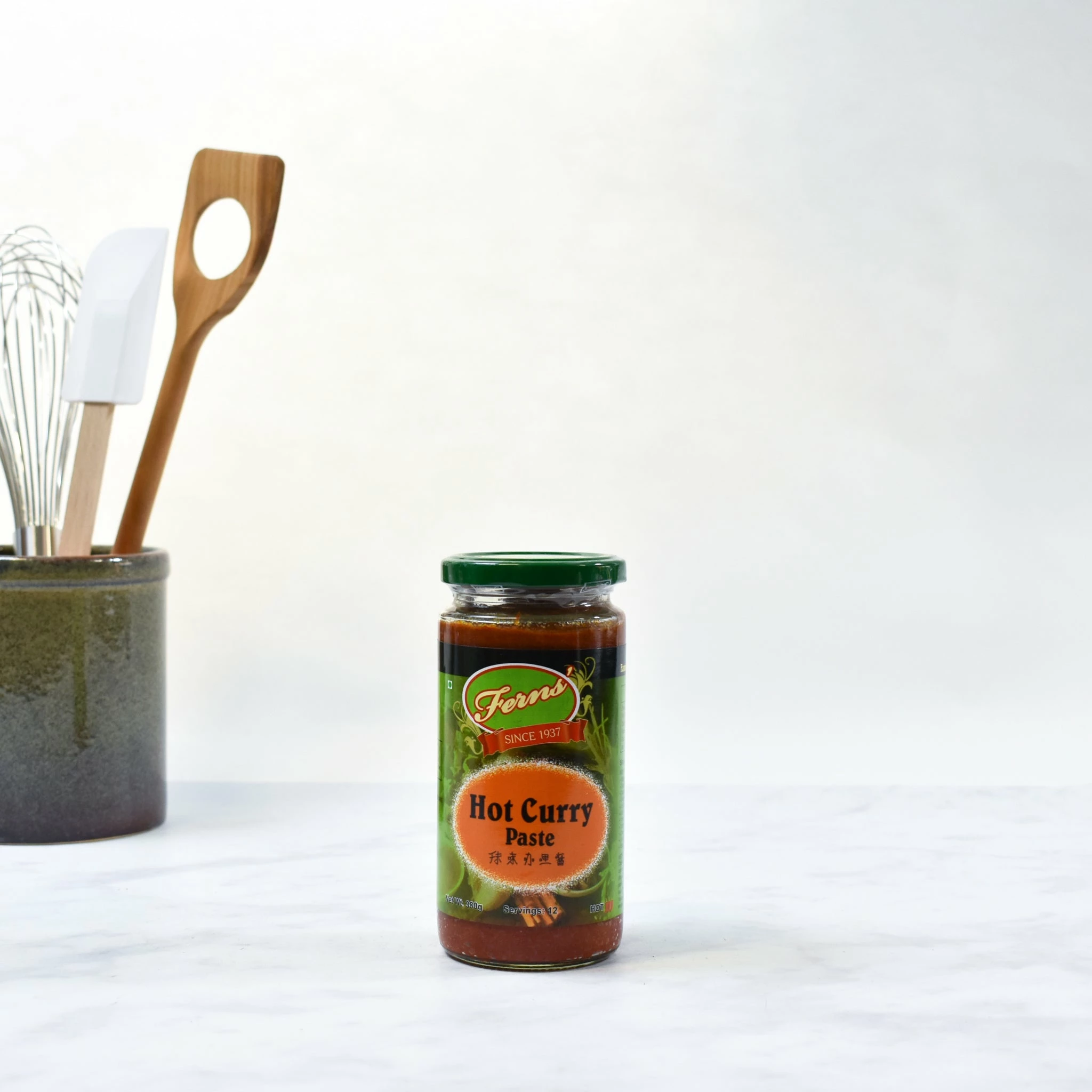 Ferns' Hot Curry Paste 380g 4 Ferns' Hot Curry Paste 380g
