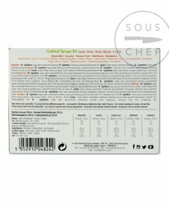 Monin Cocktail Syrup Set 5 X 50ml Ingredients