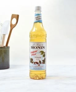 Monin Sugar Free Hazelnut Syrup 1 Litre Cocktail Making & Barware
