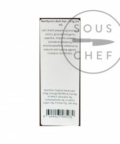 Bad Byron's Butt Rub Ingredients