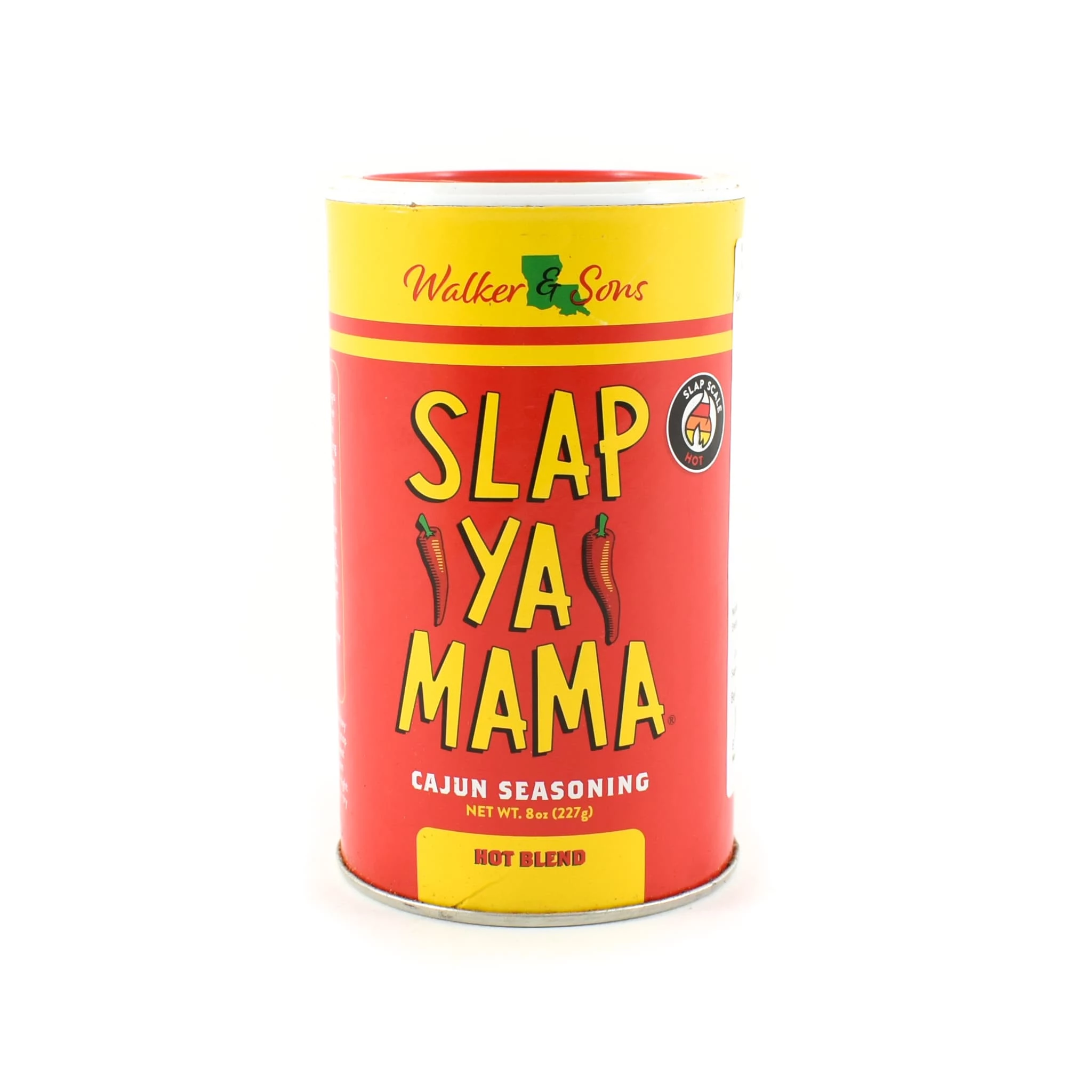 Slap Ya Mama 'Hot' Cajun Seasoning 226g Ingredients 3 Slap Ya Mama 'Hot' Cajun Seasoning 226g Ingredients