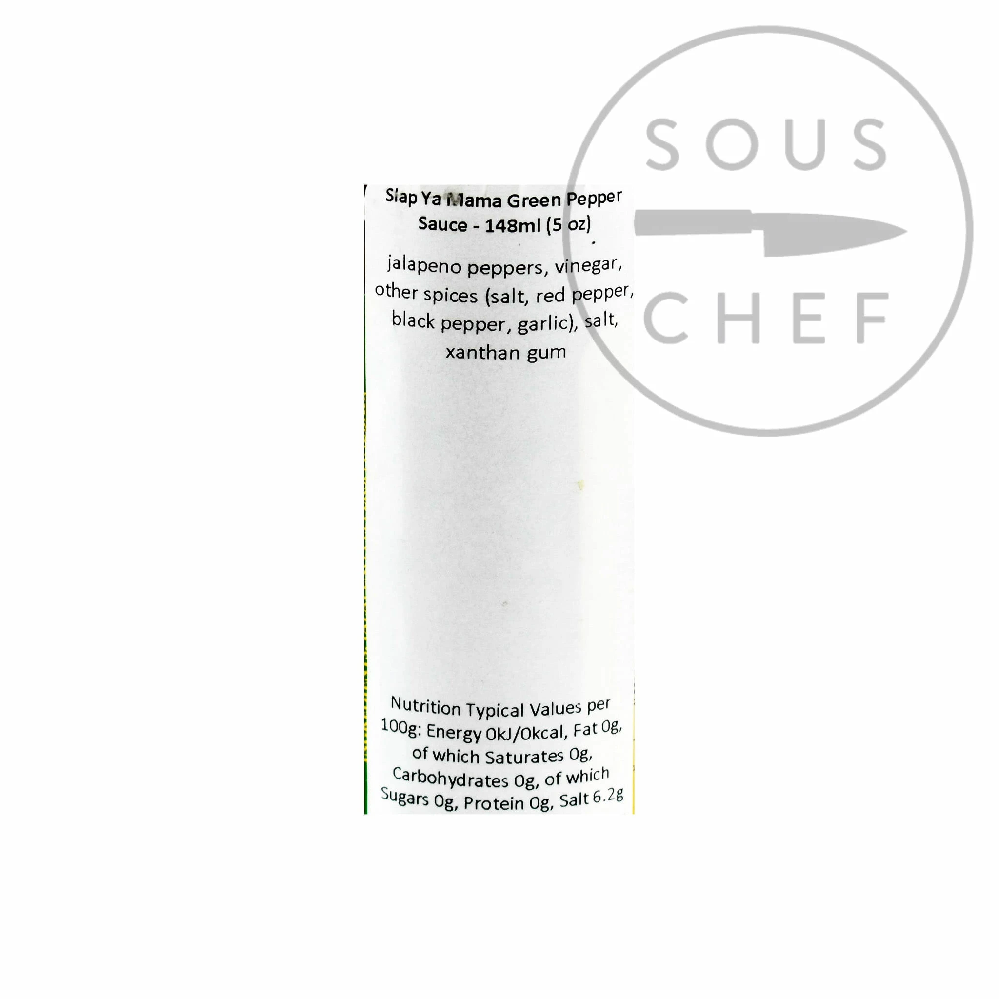 Slap Ya Mama Green Pepper Sauce - 148ml (5 Oz) 4 Slap Ya Mama Green Pepper Sauce - 148ml (5 Oz)