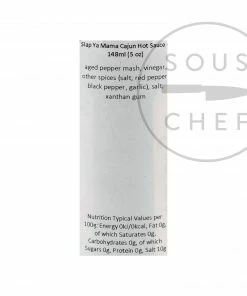 Ingredients Slap Ya Mama Cajun Hot Sauce 148ml