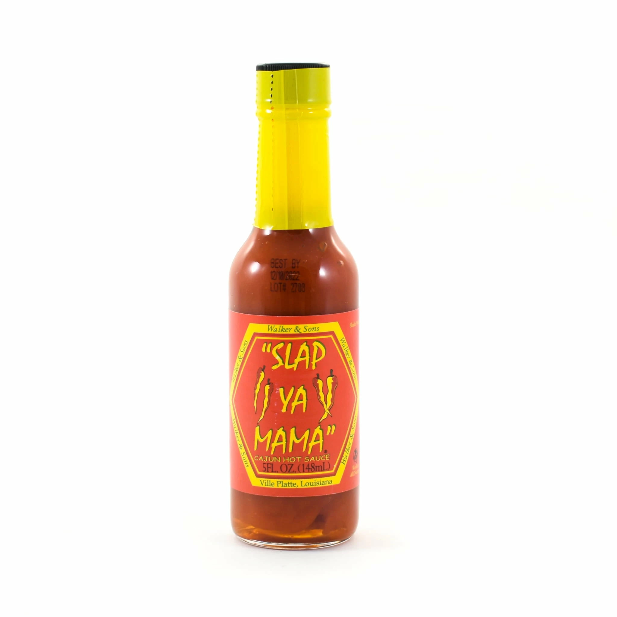 Ingredients Slap Ya Mama Cajun Hot Sauce 148ml 3 Ingredients Slap Ya Mama Cajun Hot Sauce 148ml